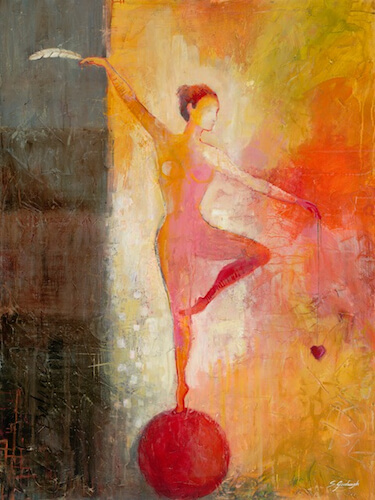 "Achieving Balance" SarahGoodnough.com